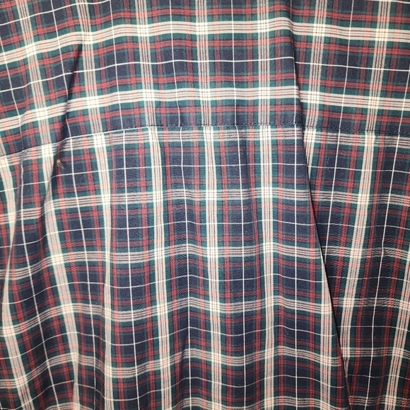 Eddie Bauer 2XL Plaid 3/4 Sleeve - Picture 9 of 9